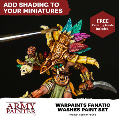 The Army Painter: Warpaints Fanatic Washes Paint Set