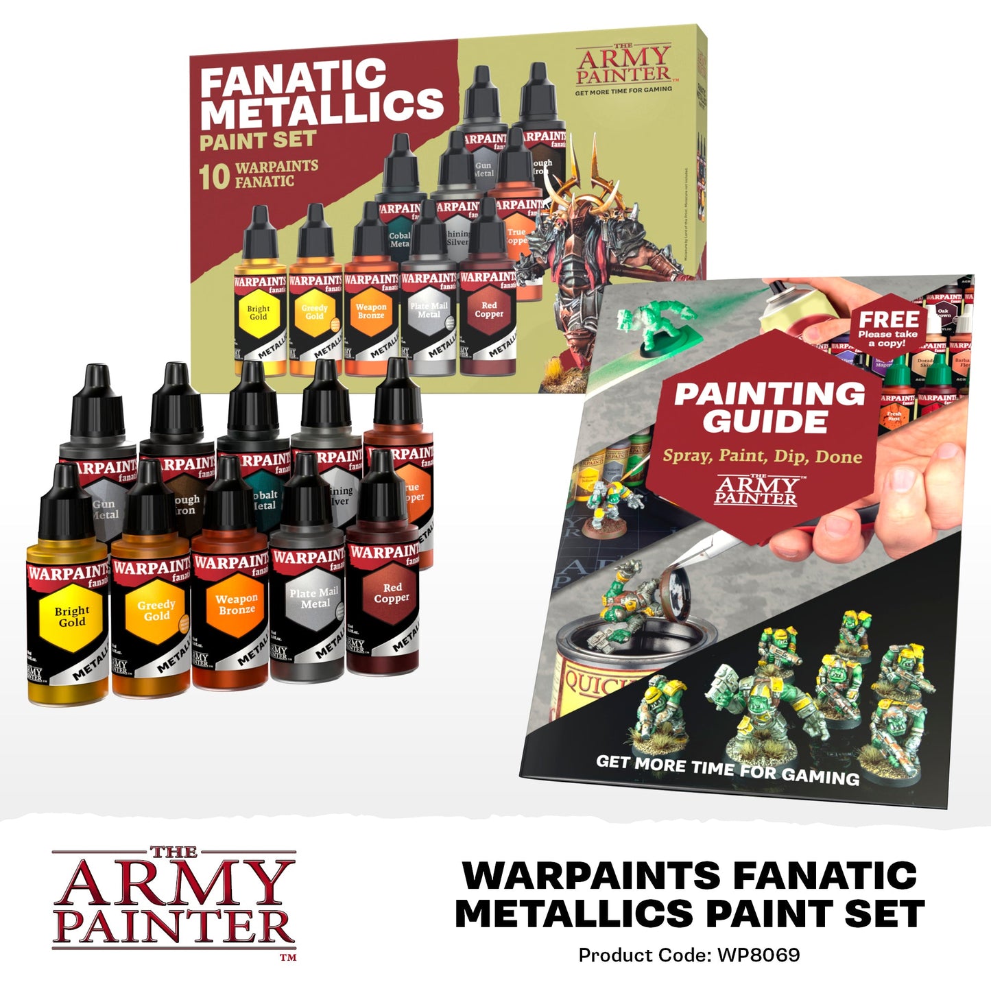 The Army Painter: Warpaints Fanatic Metallics Paint Set