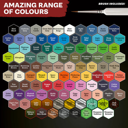 The Army Painter: Warpaints Fanatic: Wargamers Paint Set
