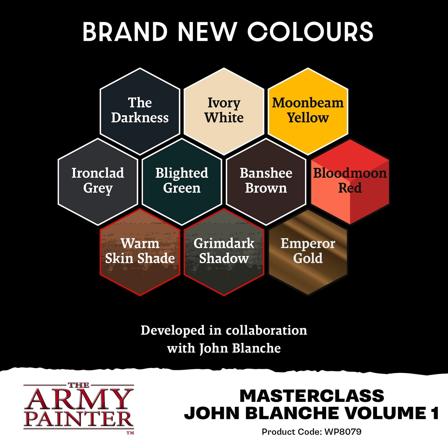The Army Painter: Masterclass: John Blanche Volume 1 Paint Set