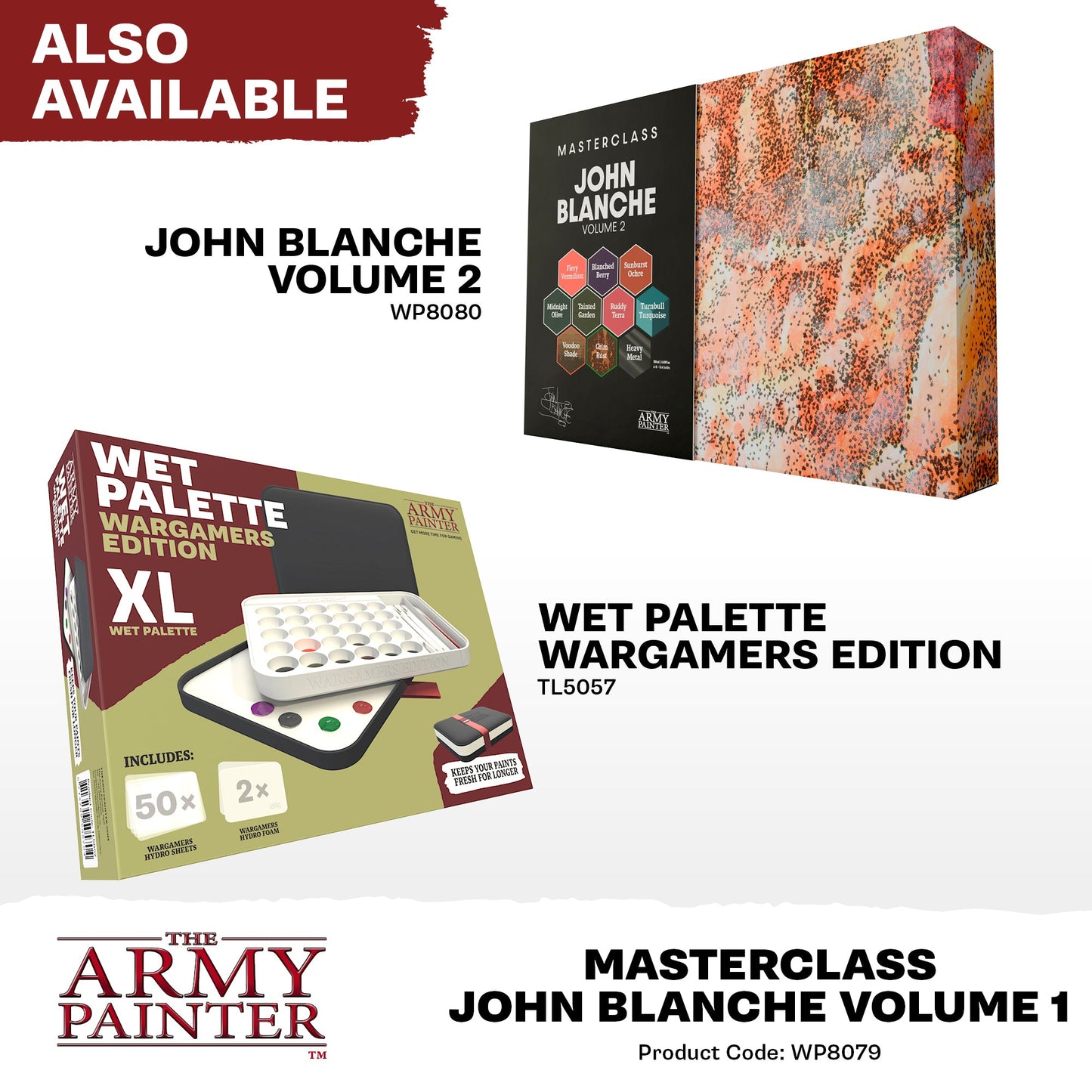 The Army Painter: Masterclass: John Blanche Volume 1 Paint Set