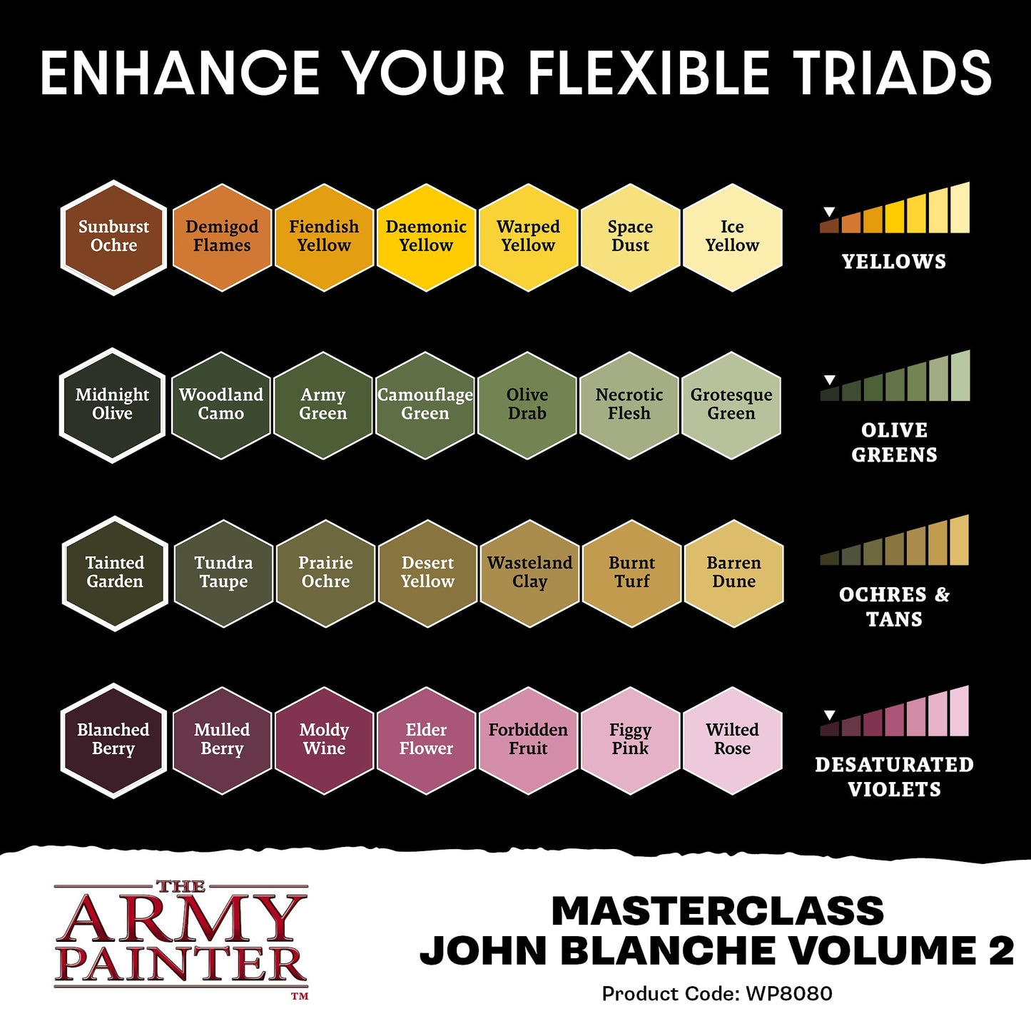 The Army Painter: Masterclass: John Blanche Volume 2 Paint Set