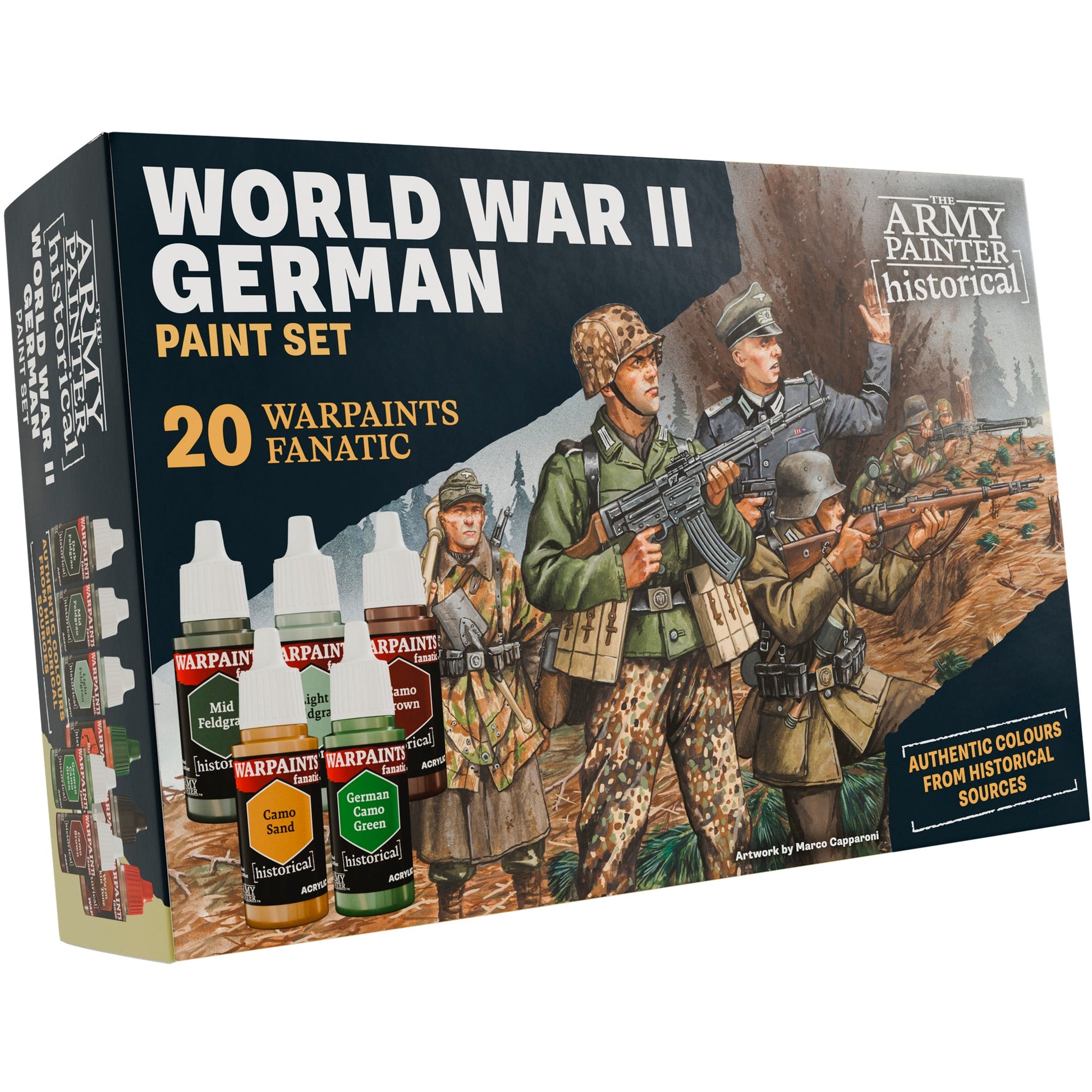 Bolt Action: German - Warpaints Fanatic: World War II German Paint Set
