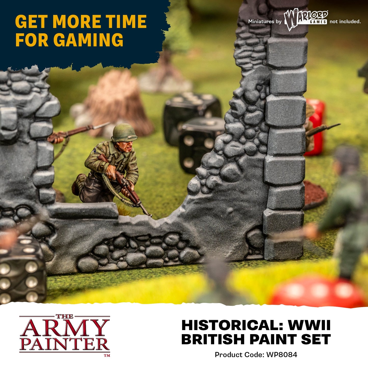Bolt Action: Warpaints Fanatic: World War II British Paint Set