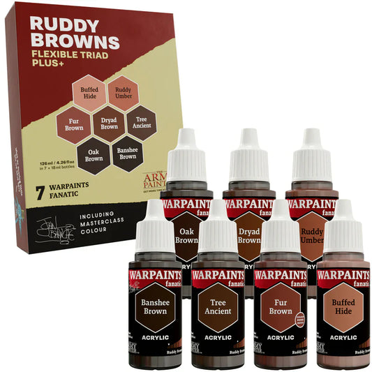 The Army Painter: Flexible Triad PLUS+: Ruddy Browns