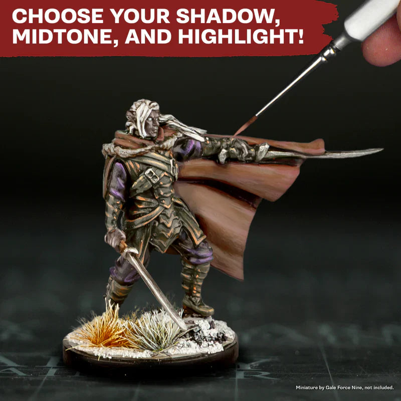 The Army Painter: Flexible Triad PLUS+: Ruddy Browns