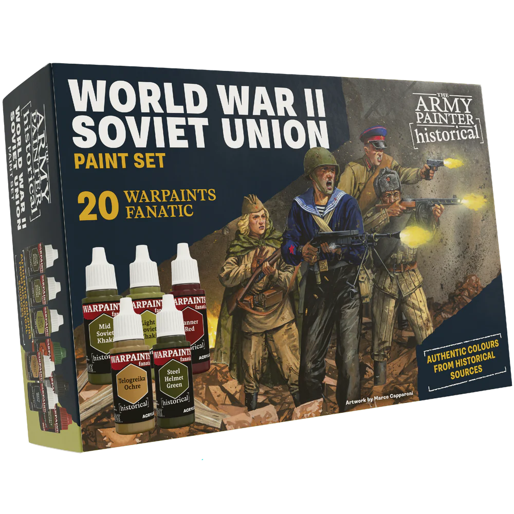Bolt Action: Soviet - Historical: WWII Soviet Union Paint Set