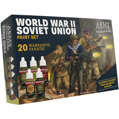Bolt Action: Soviet - Historical: WWII Soviet Union Paint Set