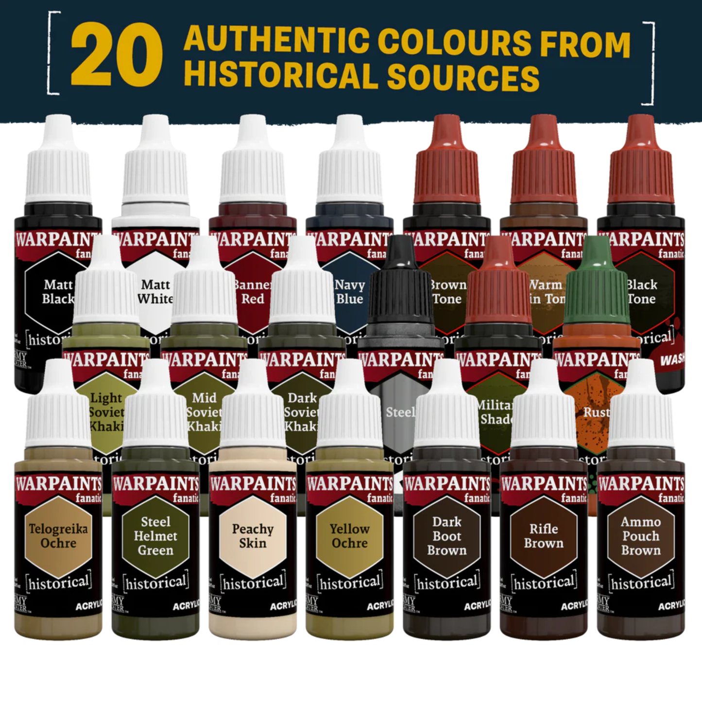 Bolt Action: Soviet - Historical: WWII Soviet Union Paint Set