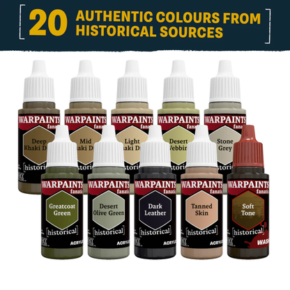 Bolt Action: British - Historical: WWII British 8th Army Paint Set