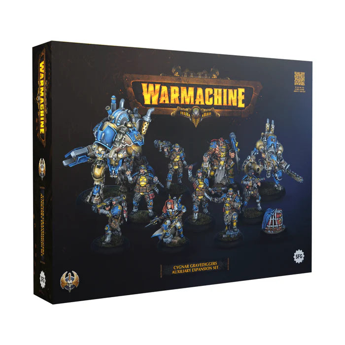 Warmachine: Cygnar Gravediggers Auxiliary Expansion