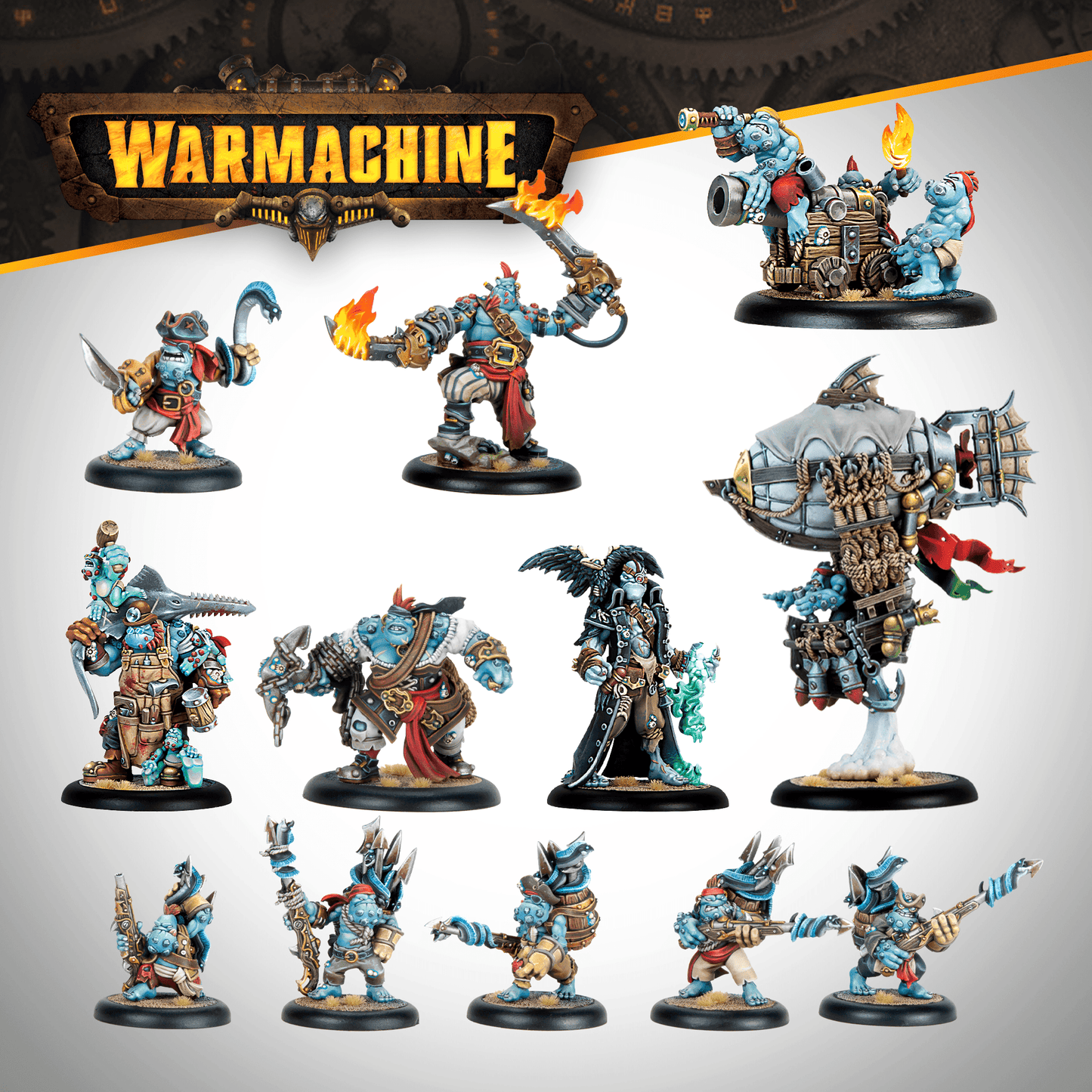 Warmachine: Southern Kriels Brineblood Auxiliary Expansion