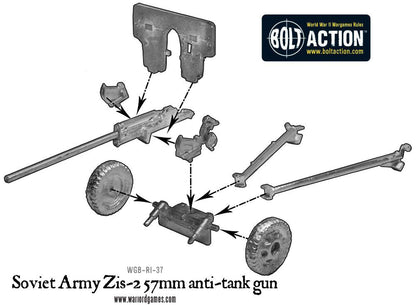 Bolt Action: Soviet Army Zis-2 57mm anti-tank gun