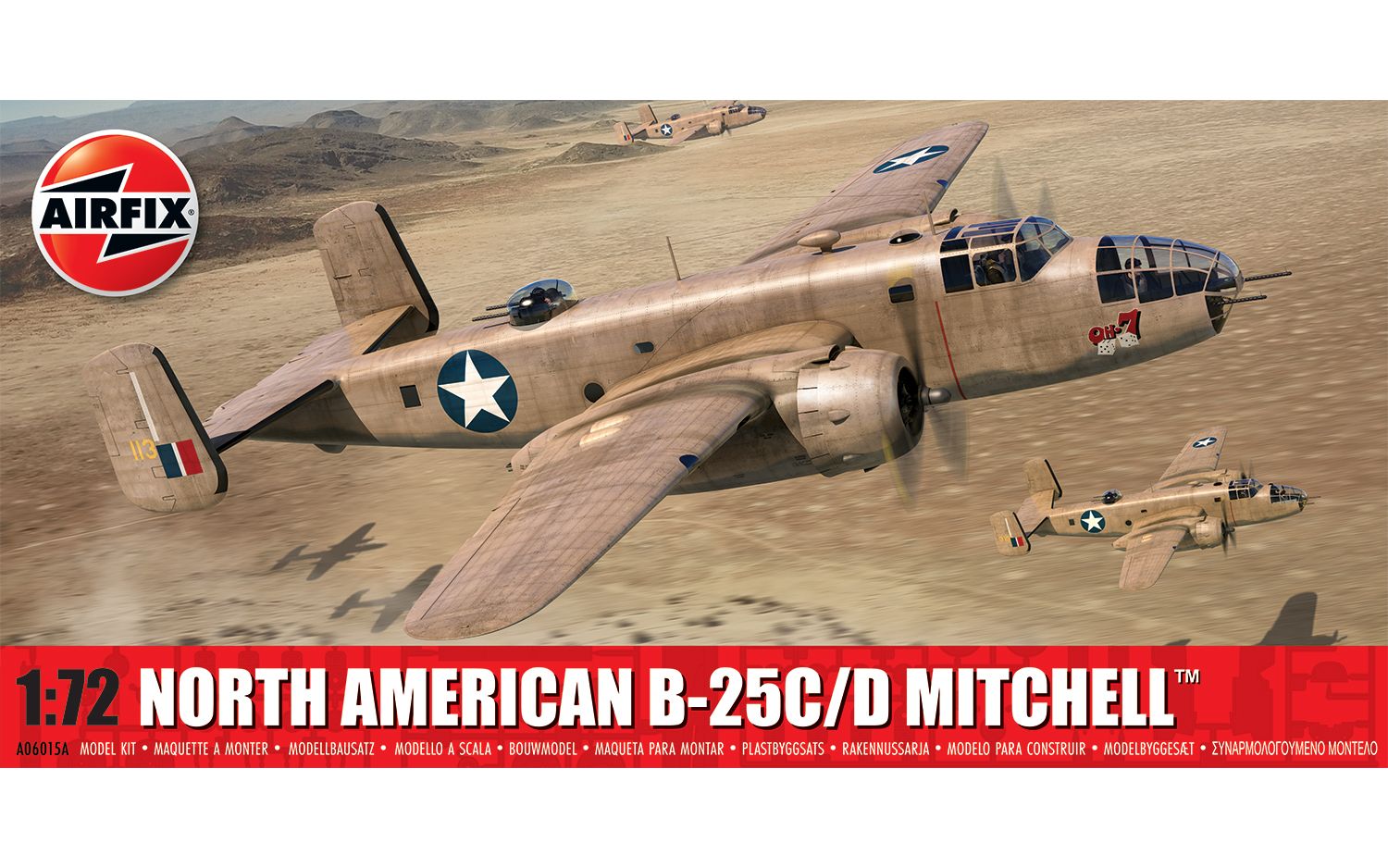 Bolt Action: USA - North American B-25C/D Mitchell - Airfix