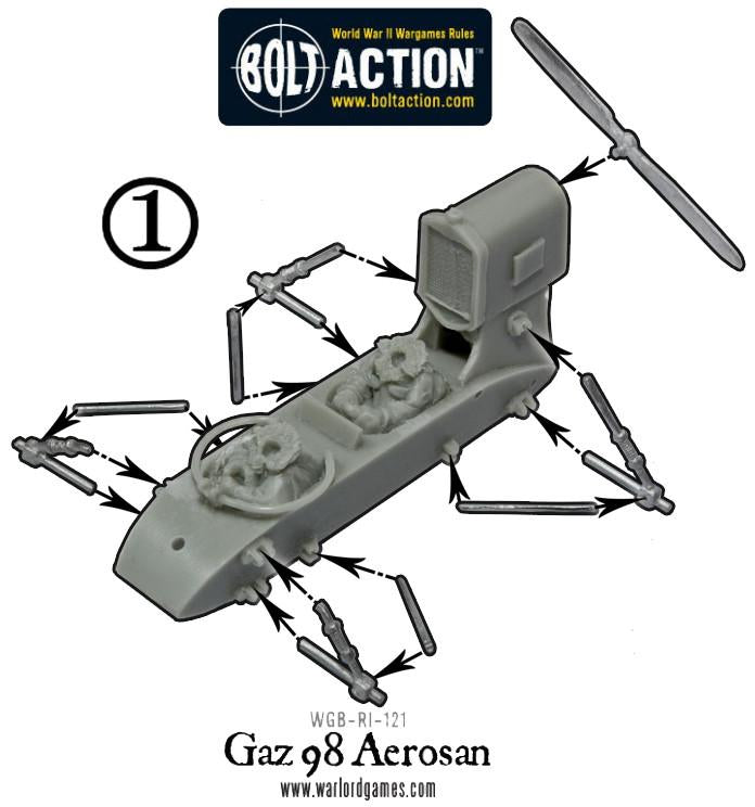 Bolt Action: Soviet Gaz 98 Aerosan