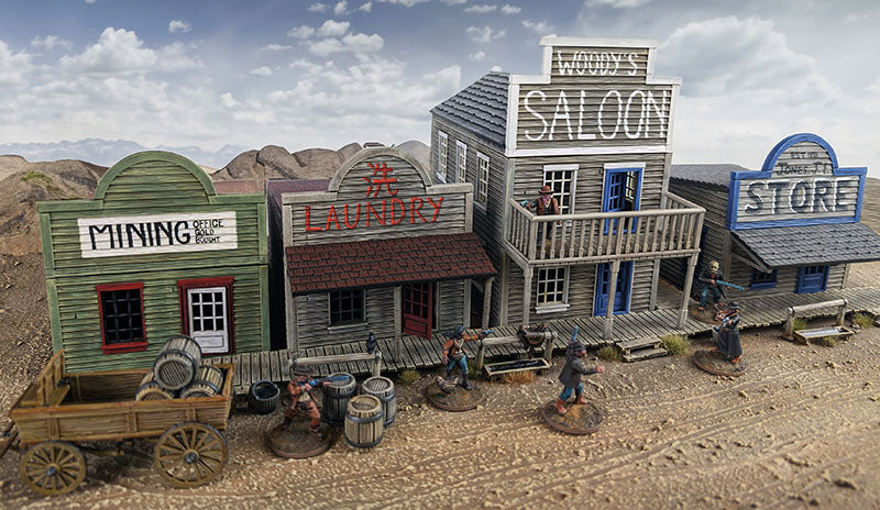 Two-Horse Town Double & Single Storey Building Bundle