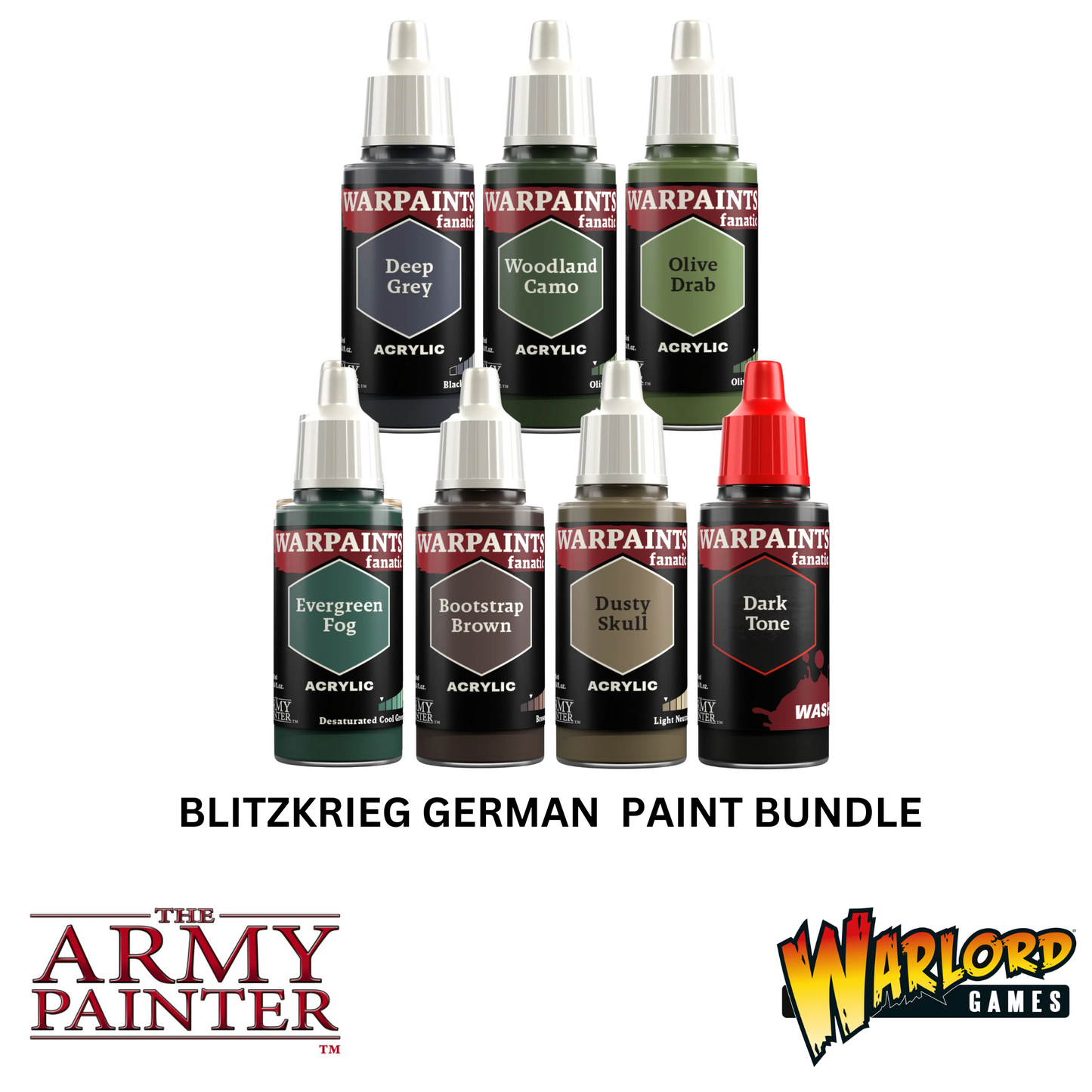 Bolt Action: German - Blitzkrieg German Paint Bundle