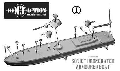Bolt Action: Soviet Bronekater Armoured Patrol Boat
