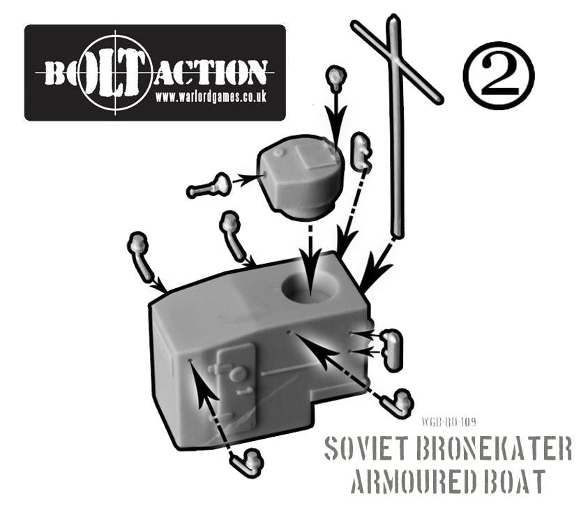 Bolt Action: Soviet Bronekater Armoured Patrol Boat