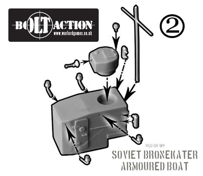 Bolt Action: Soviet Bronekater Armoured Patrol Boat
