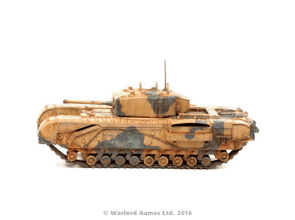 Achtung Panzer!: British Tanks - Churchill Tank (Plastic)