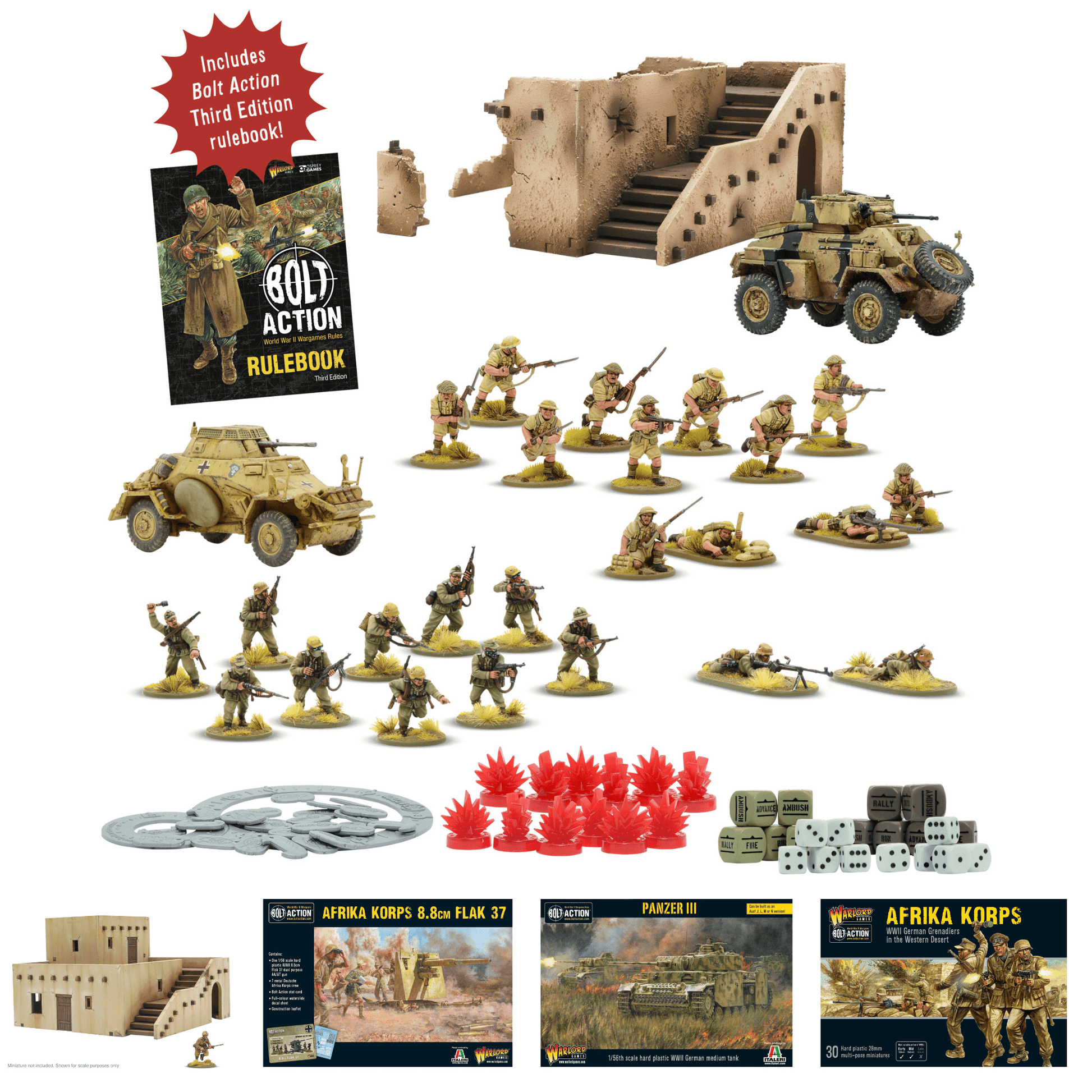 Bolt Action: German - Starter Set – Gentleman's War - Desert Fox Bundle