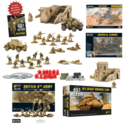 Bolt Action: German - Starter Set – Gentleman's War - Desert Rats Bundle