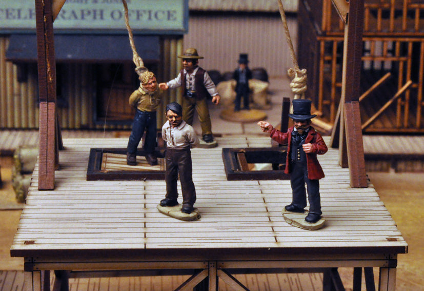 Dead Man's Hand Gallows Figure Set