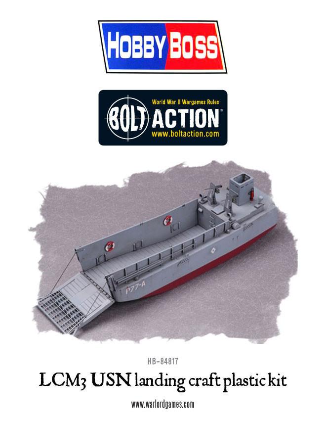 Bolt Action: Plastic LCM3 USN landing craft