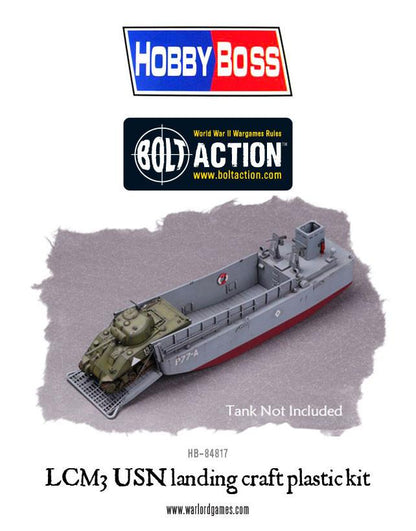 Bolt Action: Plastic LCM3 USN landing craft