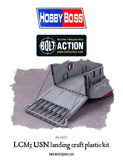 Bolt Action: Plastic LCM3 USN landing craft