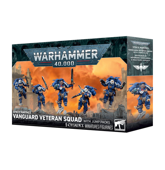 Space Marines - Vanguard Veterans Squad with Jump-Packs