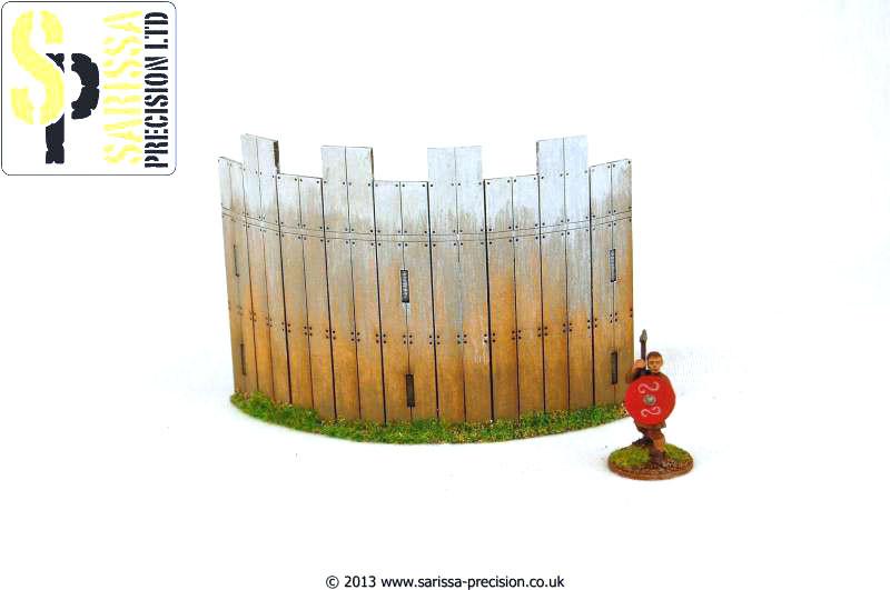 Hail Caesar: Wooden Palisade Corner