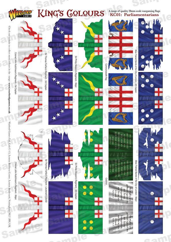 Pike & Shotte: The English Civil Wars & Thirty Years War - King's Colours 1: Parliament