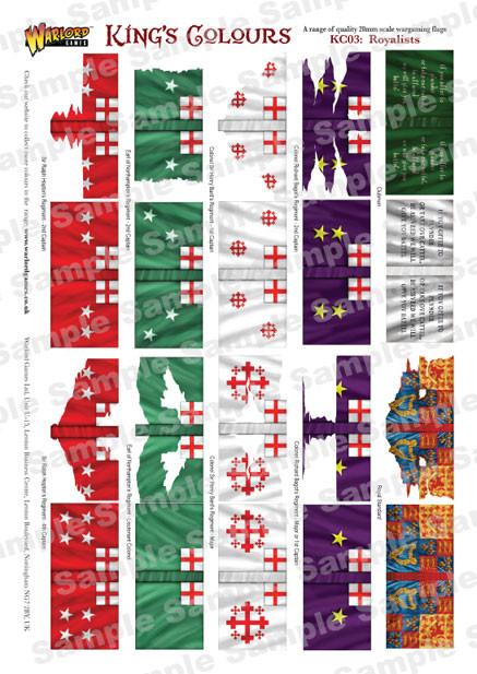 Pike & Shotte: The English Civil Wars & Thirty Years War - King's Colours 3: Royalist