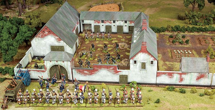Black Powder: British - La Haye Sainte battle set