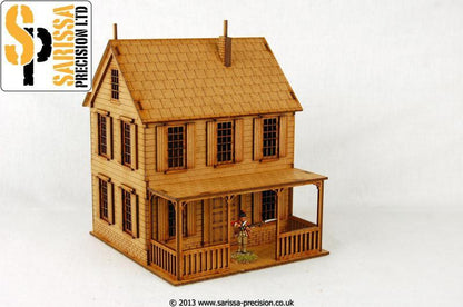 Black Powder: North American Plantation House with Porch