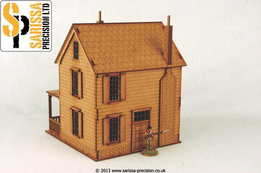 Black Powder: North American Plantation House with Porch