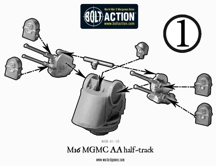 Bolt Action: USA - M16 MGMC AA half-track