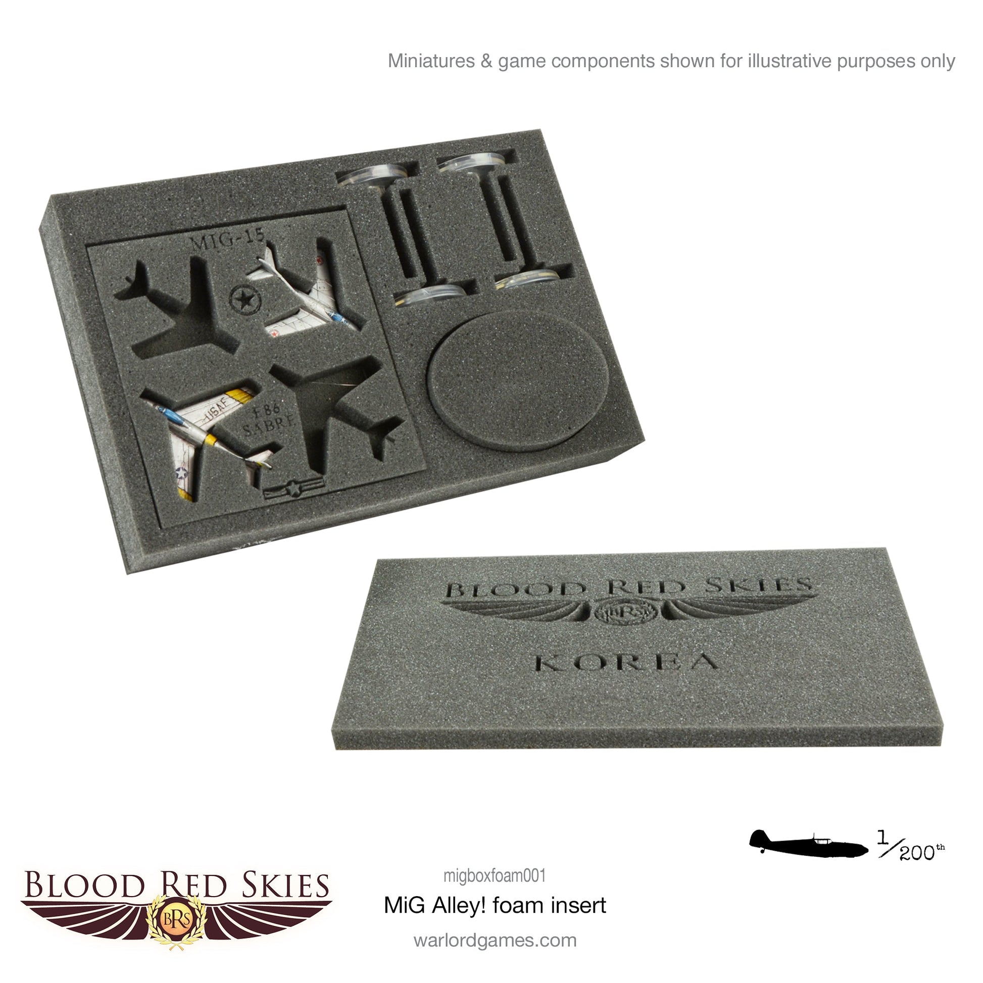 Blood Red Skies: MiG Alley! Foam Insert