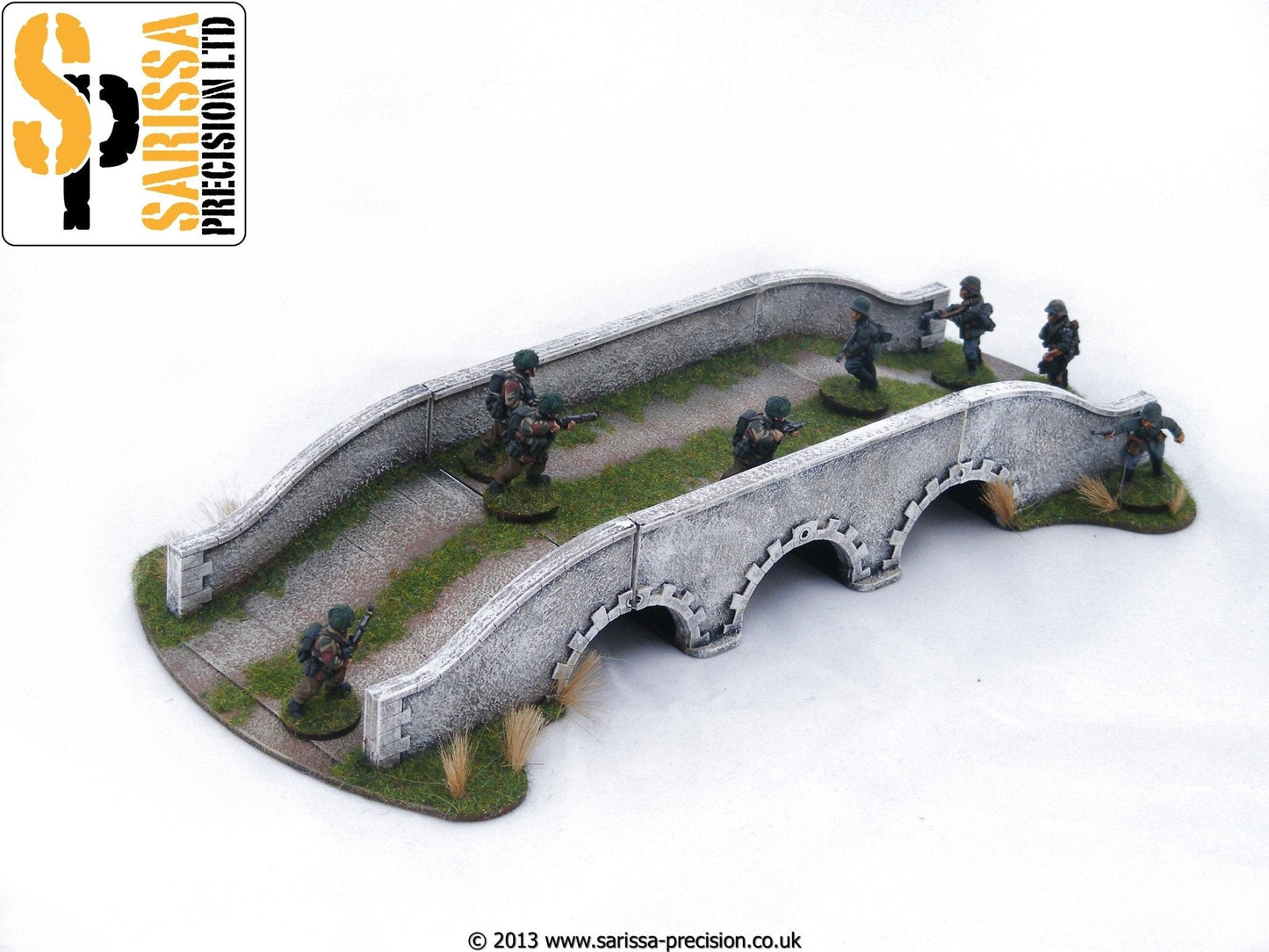 Pike & Shotte: Triple Arch Stone Bridge
