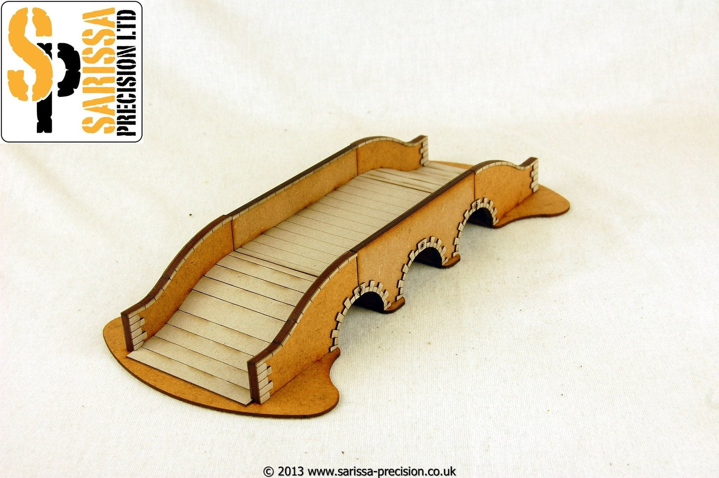 Pike & Shotte: Triple Arch Stone Bridge