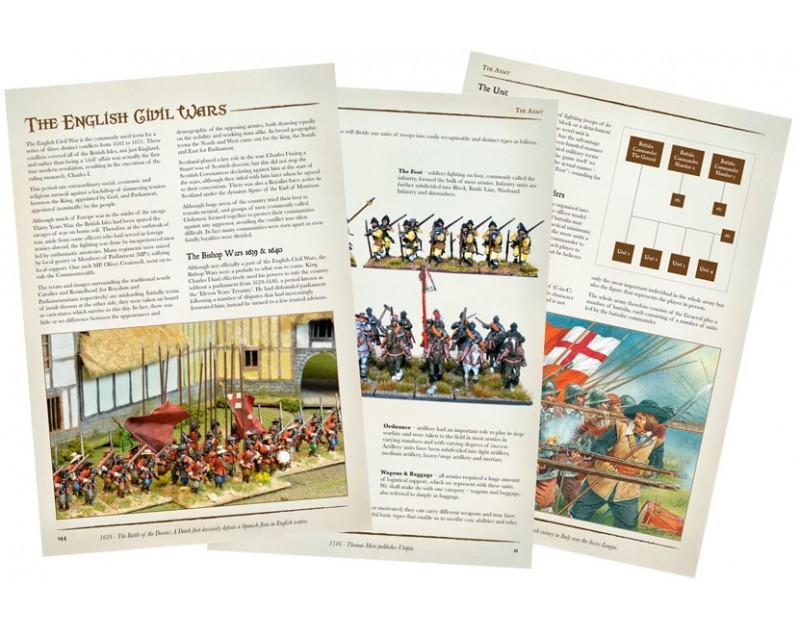 Pike & Shotte: The English Civil Wars & Thirty Years War - rulebook & Special Figure