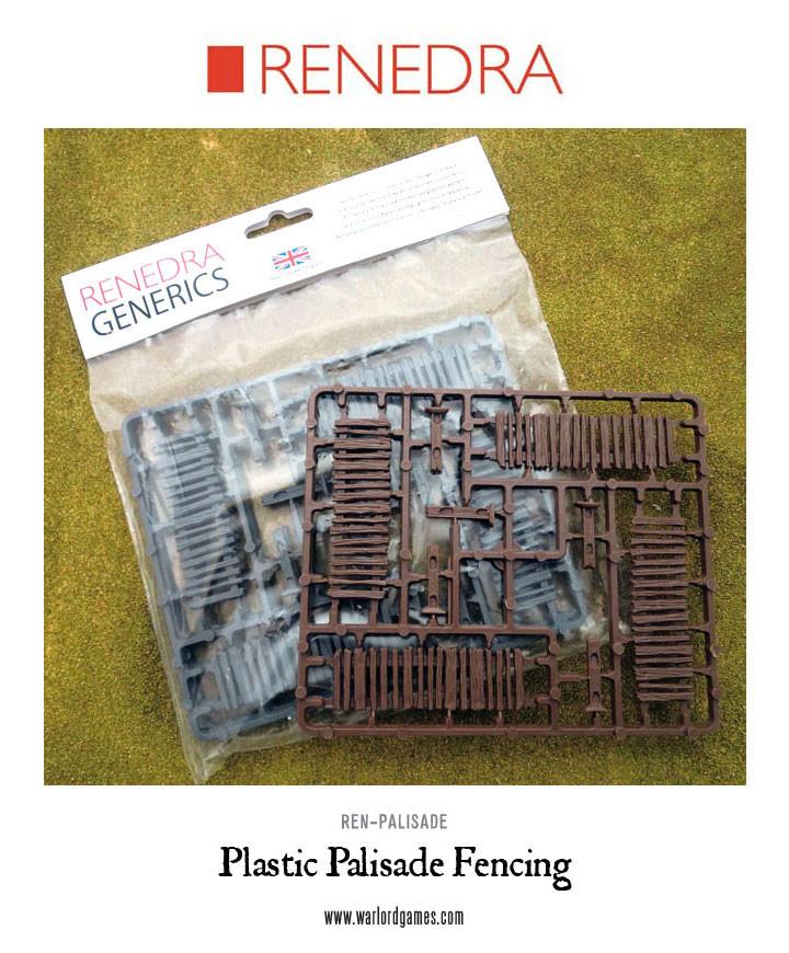 Black Powder: Plastic Palisade Fencing