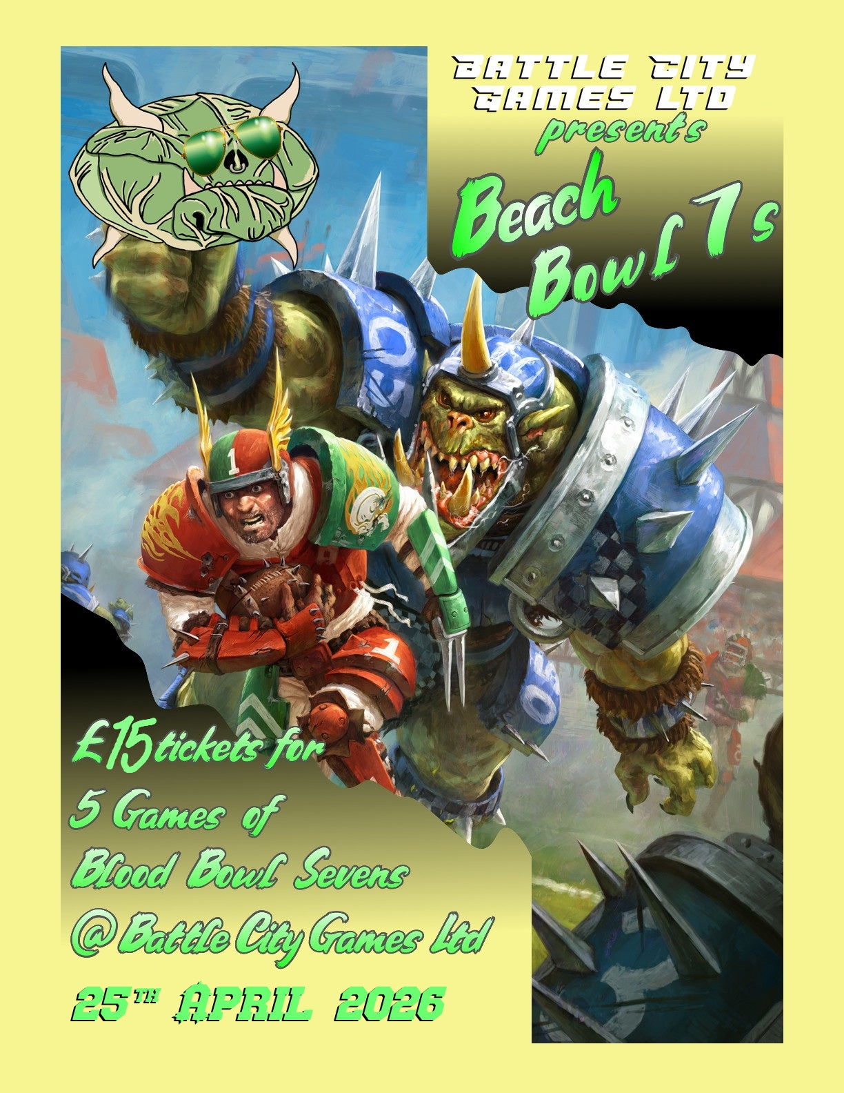 Beach Bowl 7's a bloodbowl event