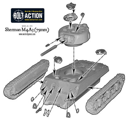 Achtung Panzer!: Soviet Tanks - Sherman M4A3 75mm Tank