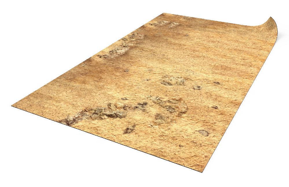 Hail Caesar: Rocky Desert Gaming Mat 6’x4’/183x122cm
