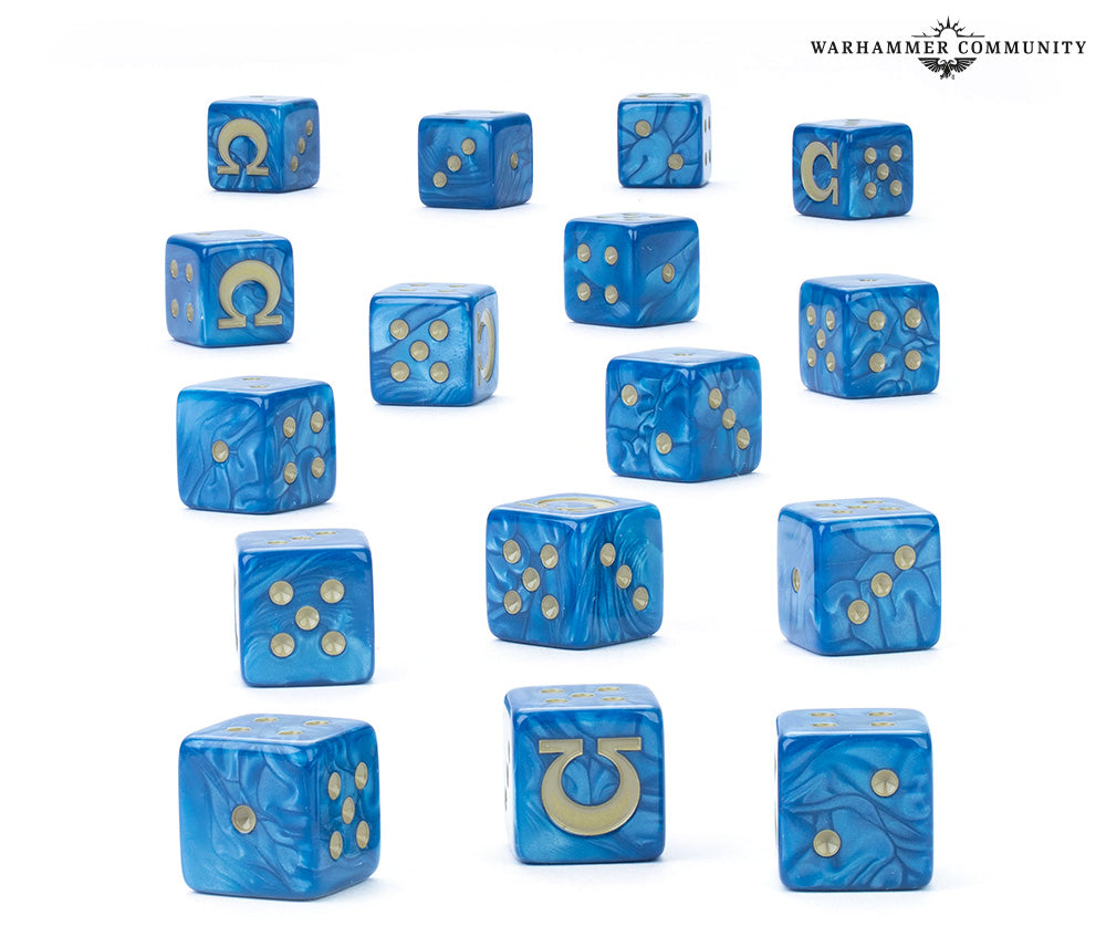 WARHAMMER 40000: ULTRAMARINES DICE