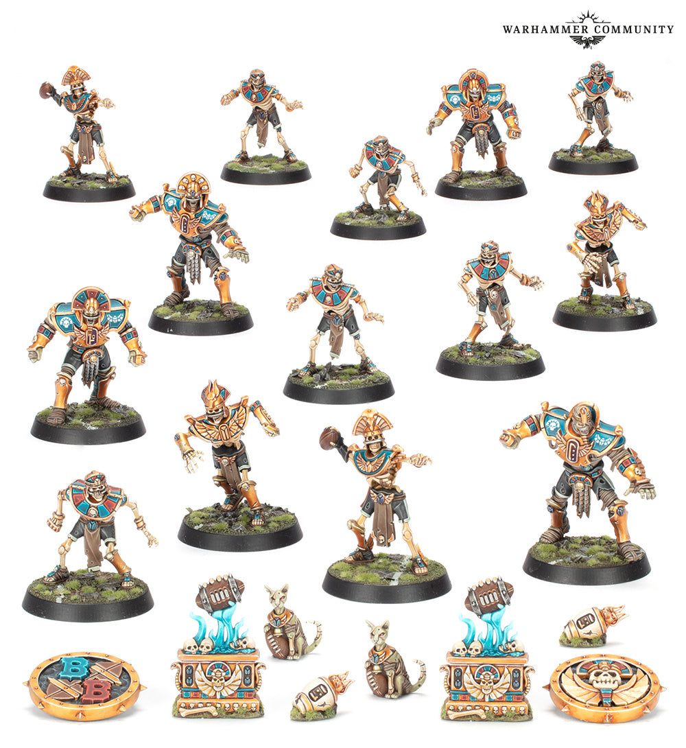 BLOOD BOWL: TOMB KINGS TEAM
