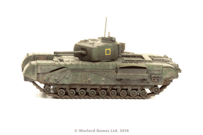 Achtung Panzer!: British Tanks - Churchill Tank (Plastic)